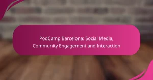 PodCamp Barcelona: Medios Sociales, Compromiso Comunitario e Interacción
